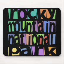 Rocky Mountain National Park Mousepad