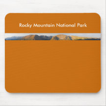 Rocky Mountain National Park Panorama Mousepad