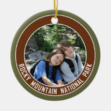 Rocky Mountain National Park Souvenir Christmas Tree Ornaments
