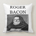roger bacon throw pillow