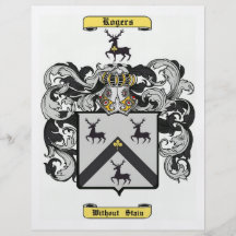 rogers (irish) flyer design