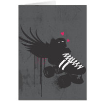 Roller Derby Greeting Card
