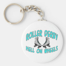 Roller Derby Roller Skating Key Chains