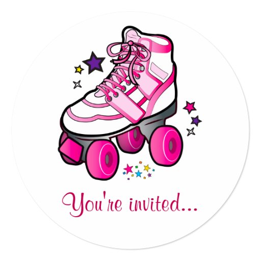 Roller Skating Birthday Party Invitation Templates Roller Skating Birthday Party Invitation Templates