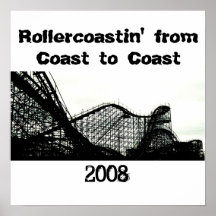 Rollercoaster Poster