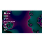 Rolling turquoise waves business card