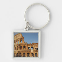 Roman Art. The Colosseum or Flavian 4 Key Chain