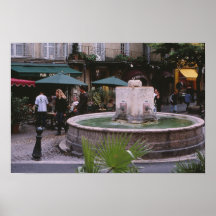 Roman Fountain Print