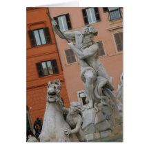 Roman Piazza Card