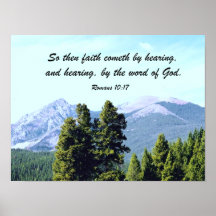 Romans 10:17 poster