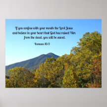 Romans 10:9 If you confess with your mouth... Print