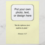 ROMANS 1:17 FLYER