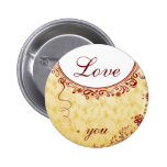 Romantic Love You Button