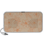 Romantic spring garden floral magnolia blossoms iPod speakers