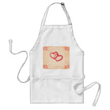romantic texture apron