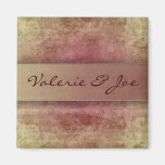 Romantic Wedding Refrigerator Magnet