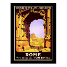 Rome Express Postcards