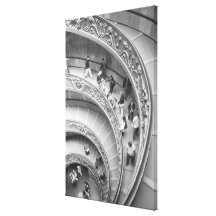 Rome Italy, Vatican Staircase 3 Canvas Prints
