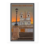 Rome - The Spanish Steps Post Cards