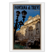 Rome - Trevi Fountain Greeting Cards