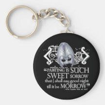 Romeo & Juliet Quote Key Chains