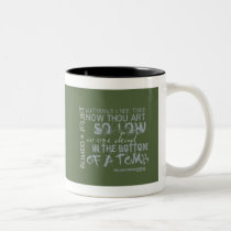 Romeo & Juliet Tomb Quote mugs