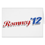 Romney '12 greeting card