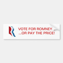 Romney Bumper Sticker