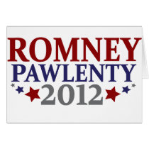 Romney Pawlenty 2012 cards