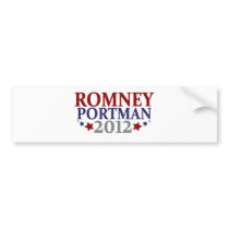 Romney Portman 2012 bumper stickers