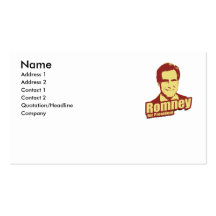 ROMNEY Propaganda Business Card