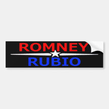 ROMNEY RUBIO Bumper Sticker