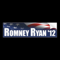 Romney - Ryan - 2012 bumper stickers