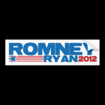Romney - Ryan - 2012 bumper stickers