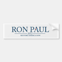 Ron Paul 2012 Bumper Sticker