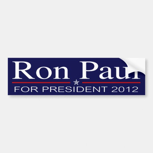 Ron Paul for President 2012 Bumper Stickers