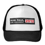 Ron PAul for President 2012 hats