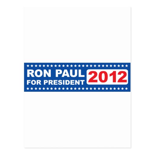 Ron Paul for President 2012 Postcards