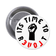 Ron Paul It's Time to Revolt Button
