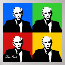 Ron Paul popart poster