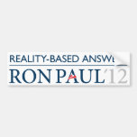 Ron Paul Reality-Based Bumper Sticker