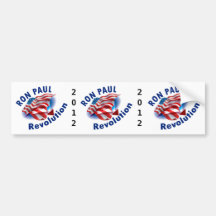Ron Paul Revolution 2012 Bumper Sticker