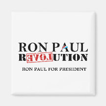 Ron Paul Revolution Fridge Magnets