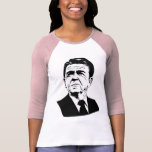 Ronald Reagan 1980 retro portrait Tshirts