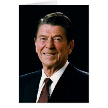 Ronald Reagan, 1981 Portrait Card