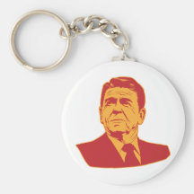 Ronald Reagan Portrait Keychain