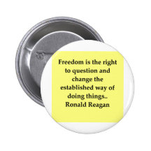ronald reagan quote button