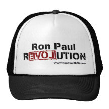 RONPAULREVOLUTION TRUCKER HATS
