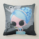 Rook di goo throw pillows