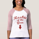 rookie of the year baseball maternity shirt